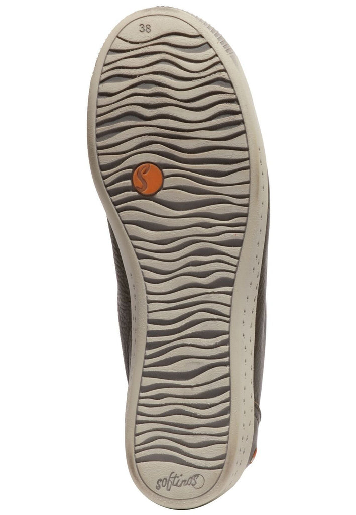 softinos Sneaker Leder Dunkelgrün