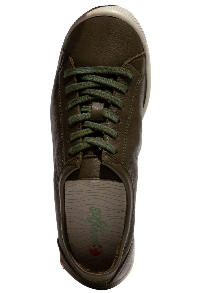 softinos Sneaker Leder Dunkelgrün