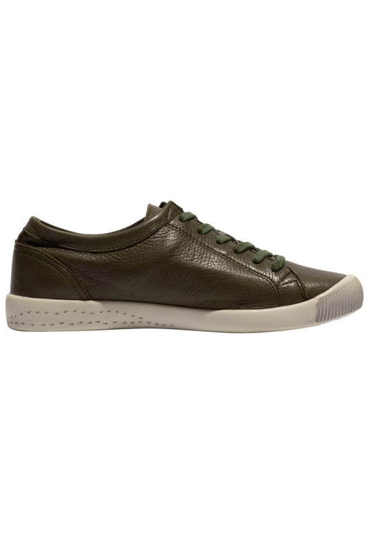 softinos Sneaker Leder Dunkelgrün