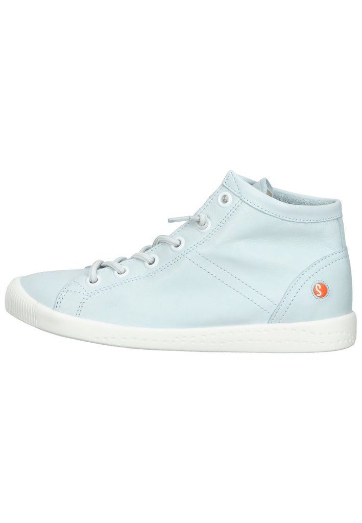softinos Sneaker Leder Hellblau