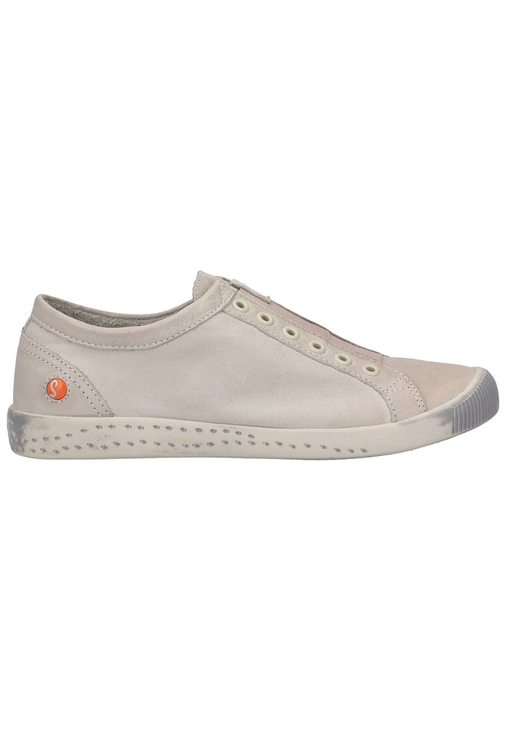 softinos Sneaker Leder Hellgrau