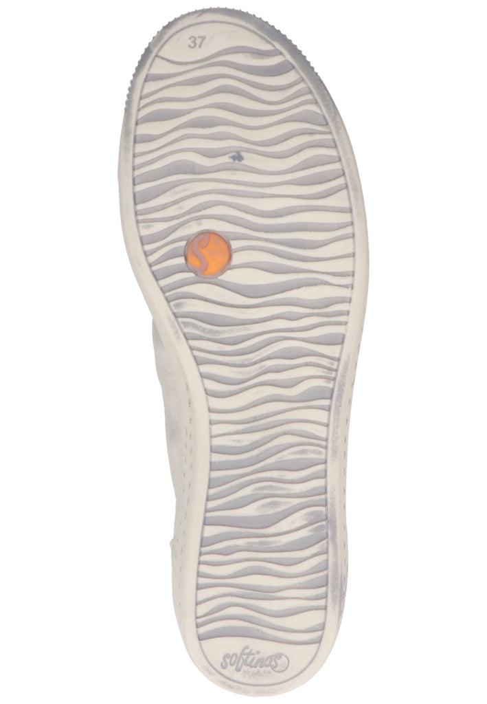 softinos Sneaker Leder Hellgrau