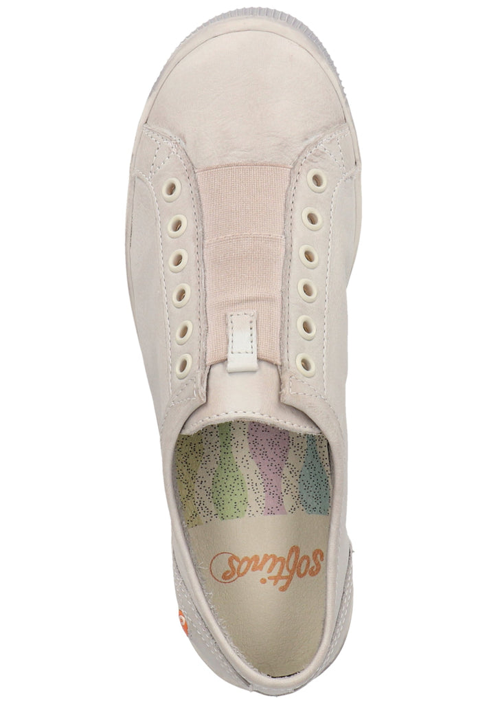 softinos Sneaker Leder Hellgrau