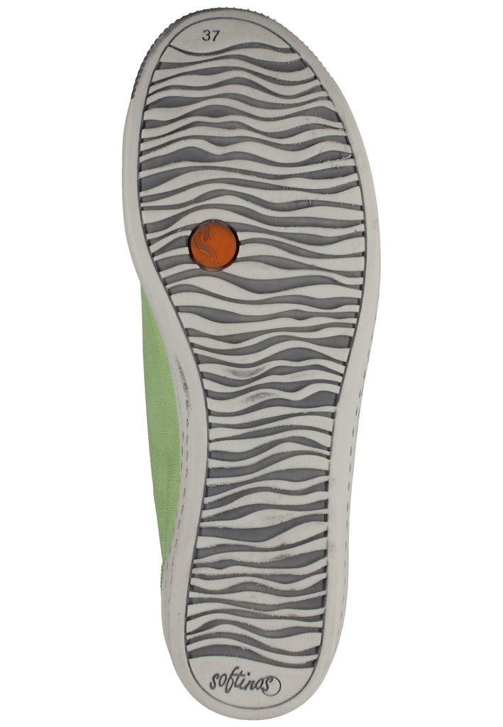 softinos Sneaker Leder Hellgrün