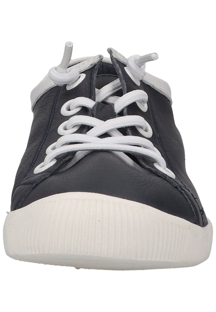 softinos Sneaker Leder Navy/Weiß