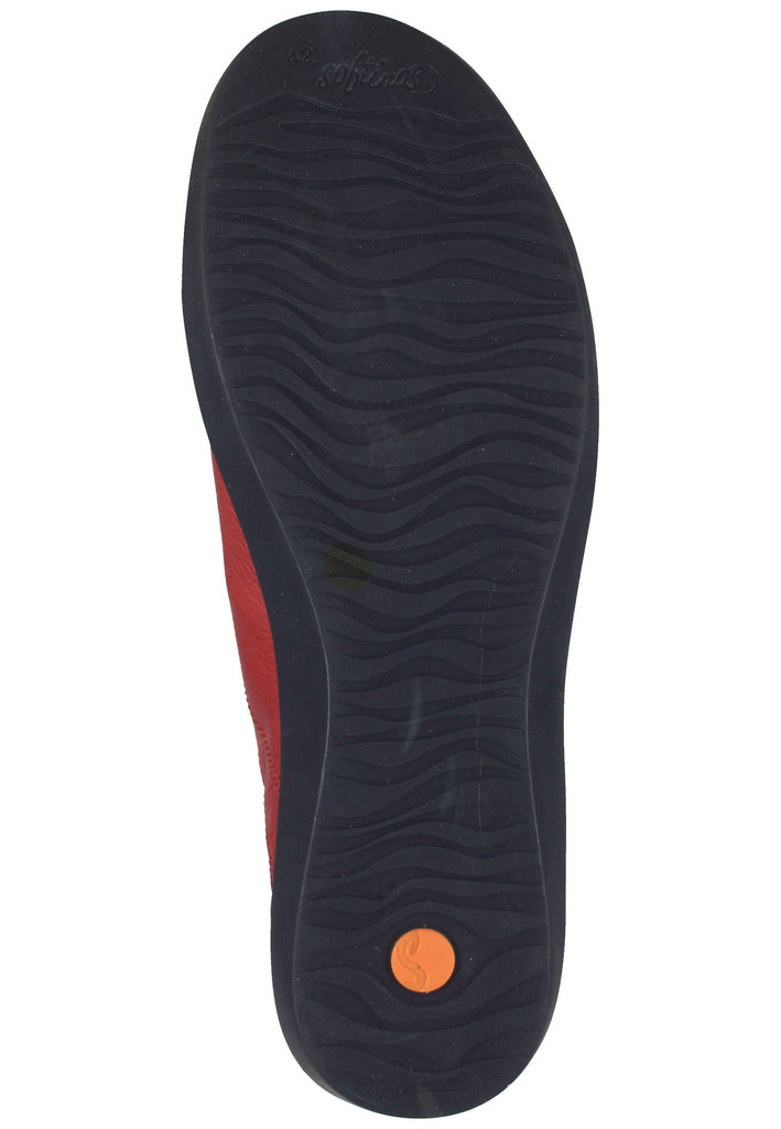 softinos Sneaker Leder Rot