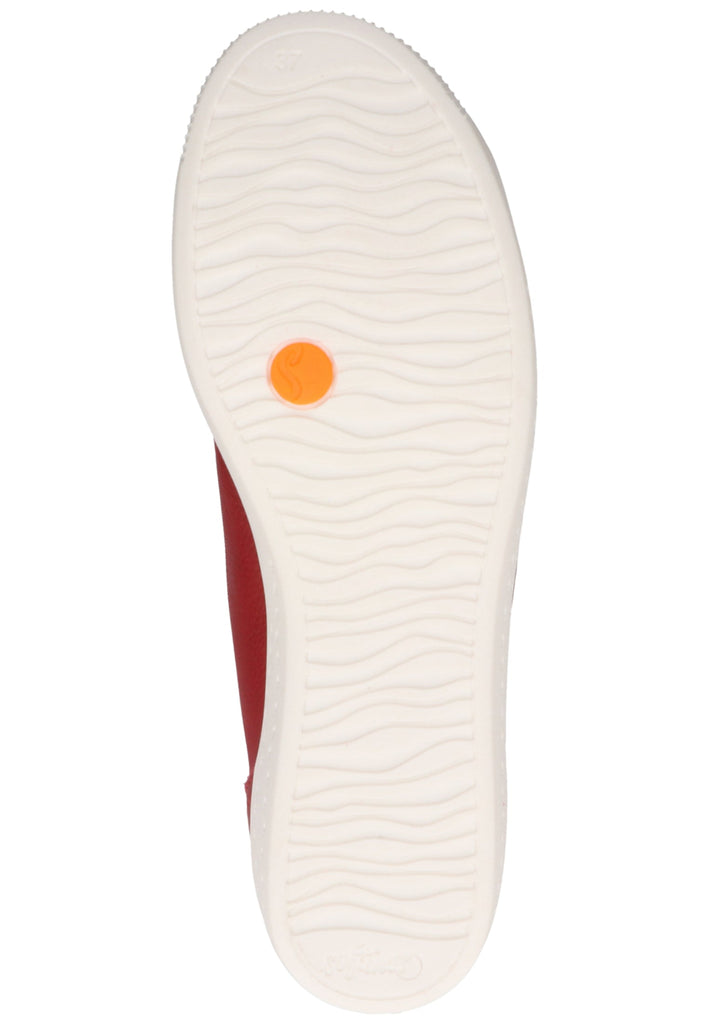 softinos Sneaker Leder Rot