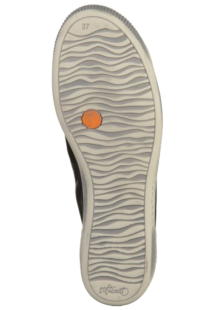 softinos Sneaker Leder Schwarz