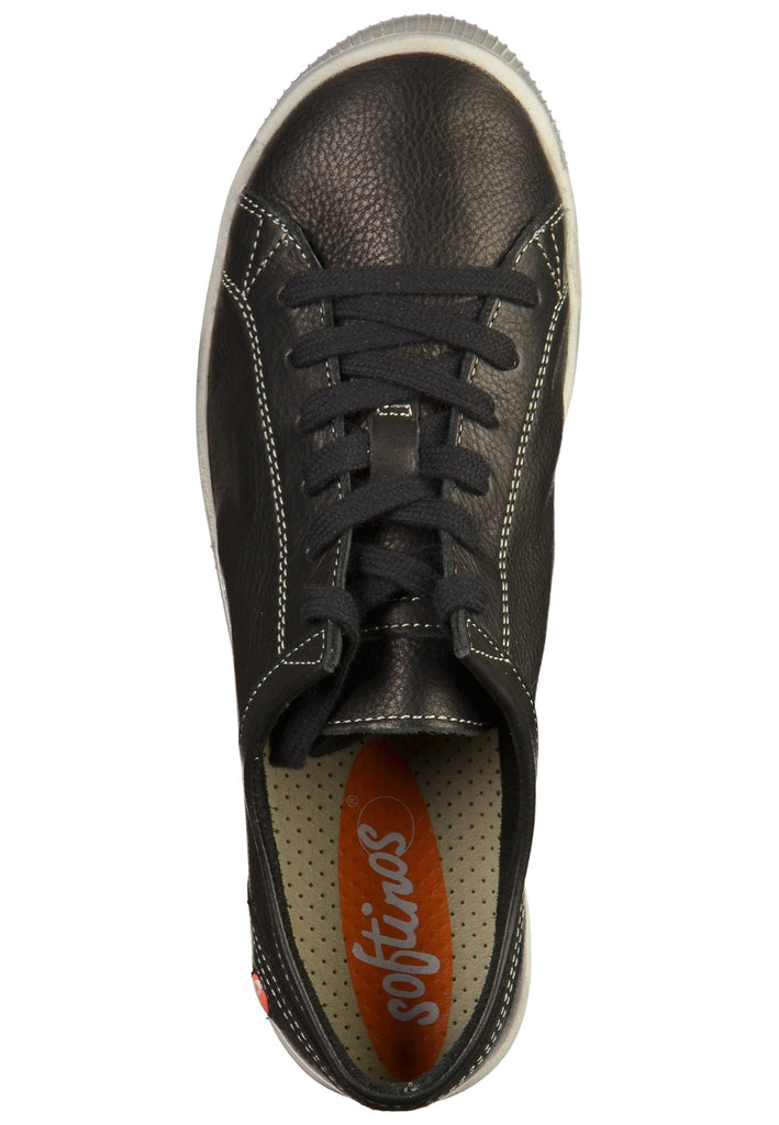 softinos Sneaker Leder Schwarz