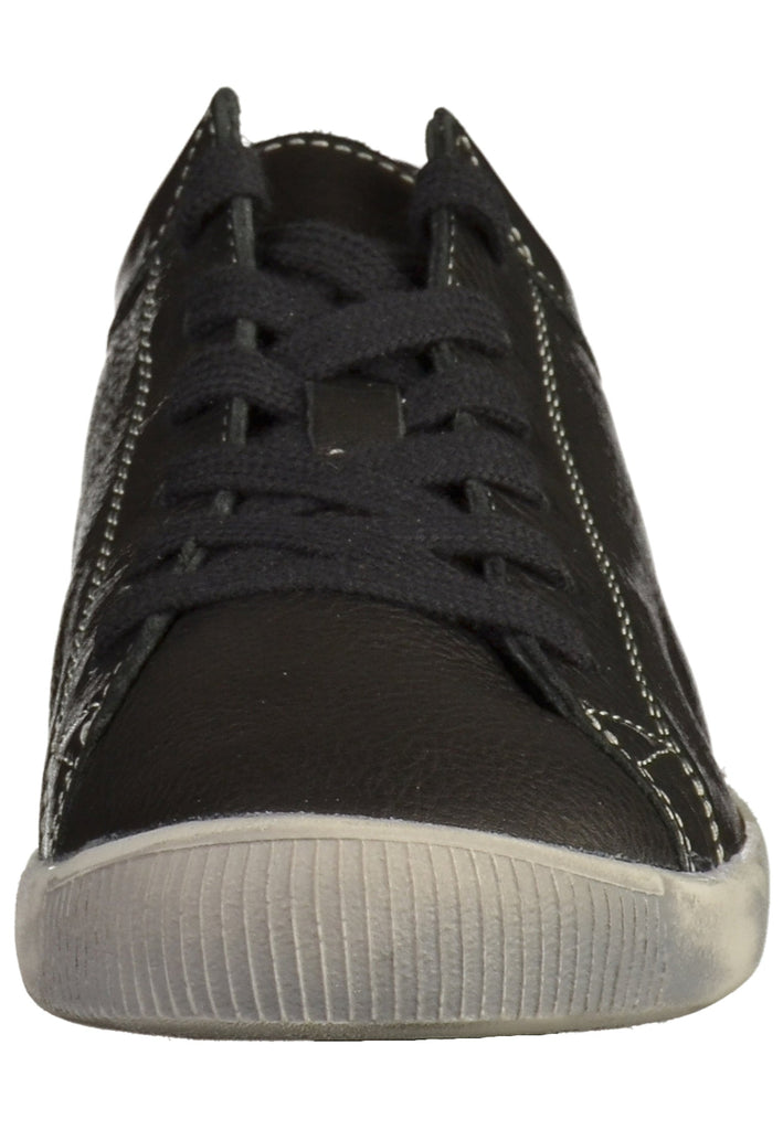 softinos Sneaker Leder Schwarz