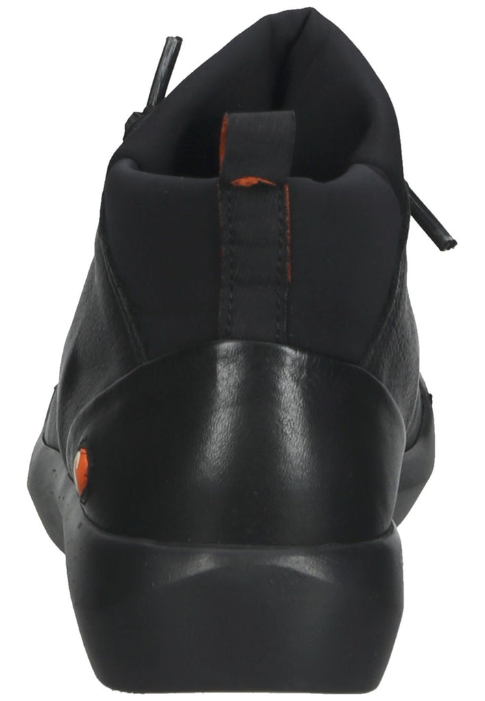 softinos Sneaker Leder Schwarz