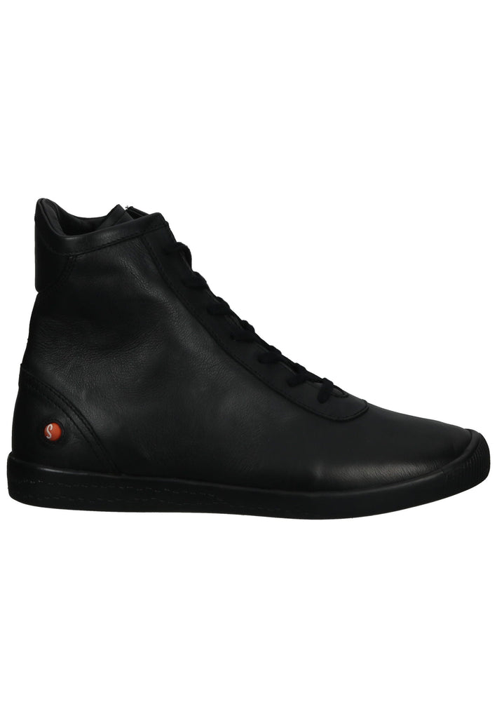 softinos Sneaker Leder Schwarz