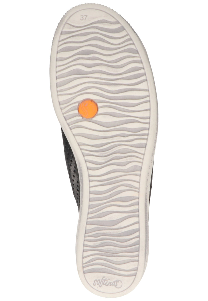 softinos Sneaker Leder Schwarz