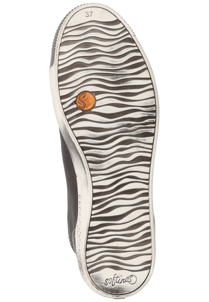 softinos Sneaker Leder Schwarz