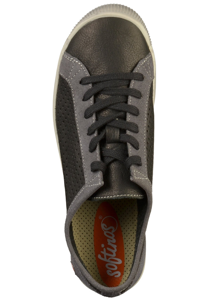 softinos Sneaker Leder Schwarz