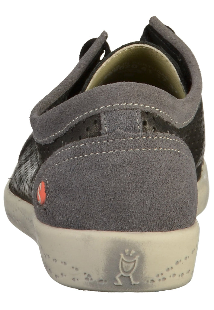 softinos Sneaker Leder Schwarz