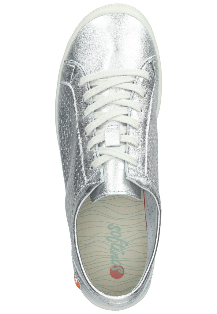 softinos Sneaker Leder Silber