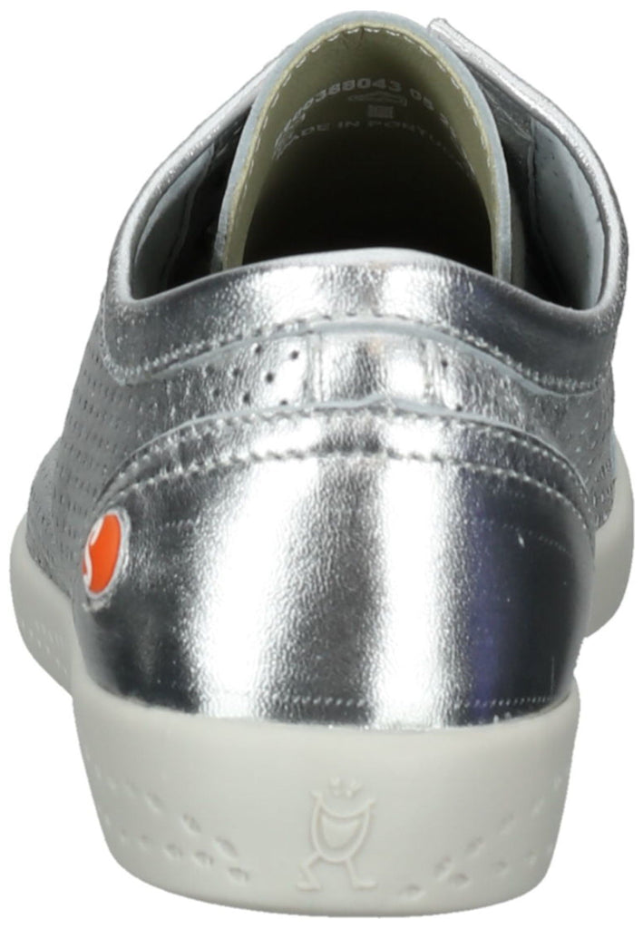 softinos Sneaker Leder Silber