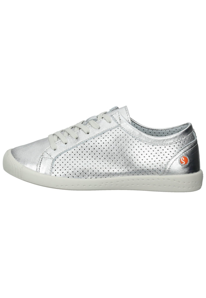 softinos Sneaker Leder Silber