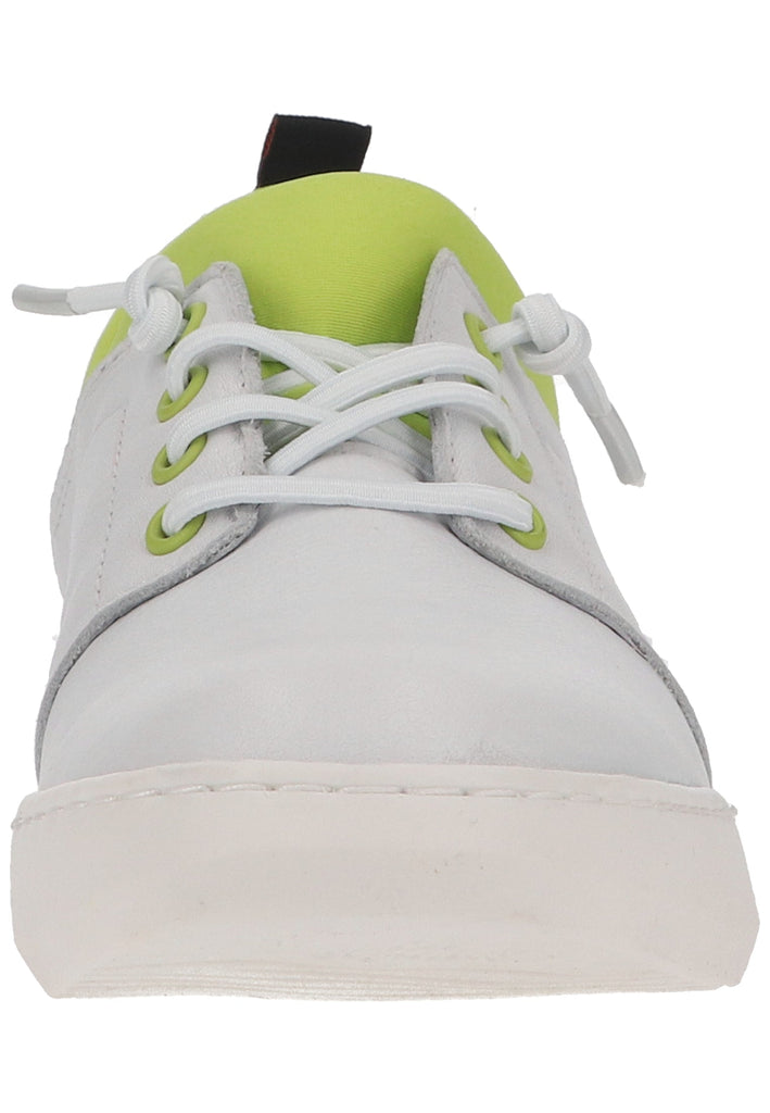 softinos Sneaker Leder/Textil Weiß