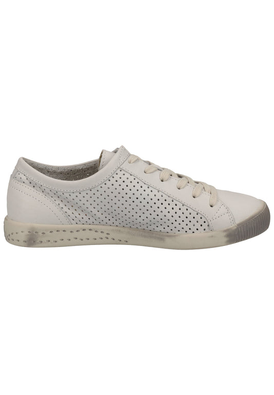 softinos Sneaker Leder Weiß