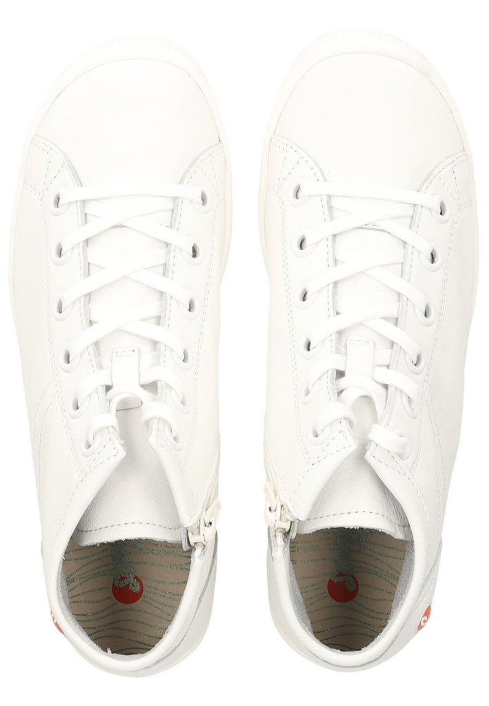 softinos Sneaker Leder Weiß