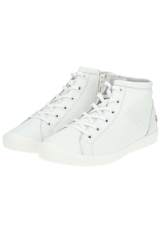 softinos Sneaker Leder Weiß