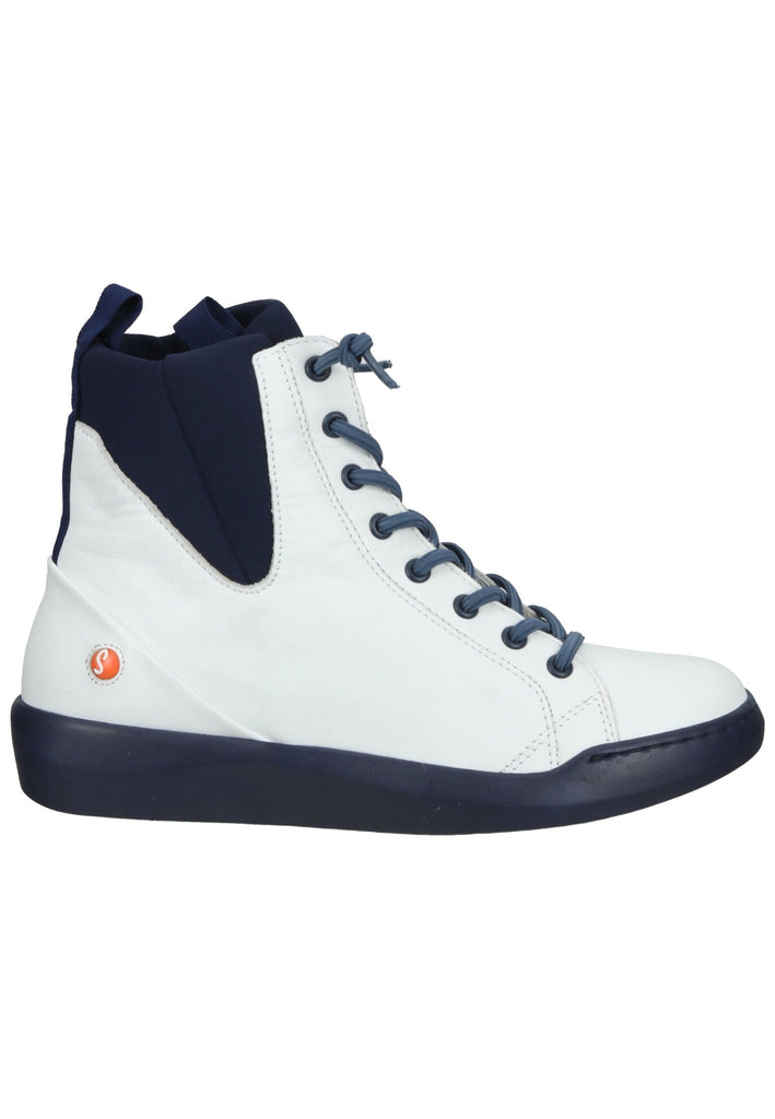 softinos Sneaker Leder Weiß