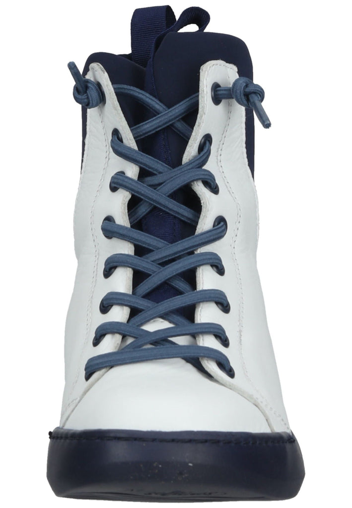 softinos Sneaker Leder Weiß