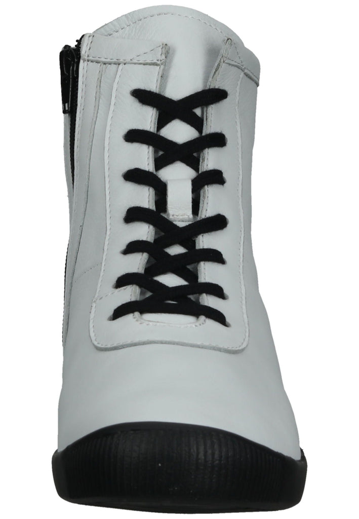 softinos Sneaker Leder Weiß