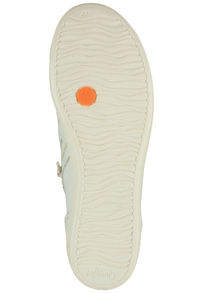 softinos Sneaker Leder Weiß