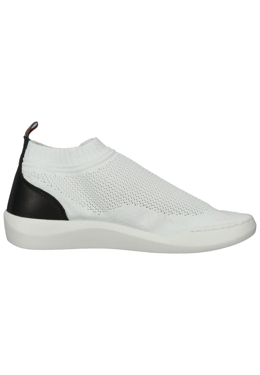 softinos Sneaker Leder Weiß