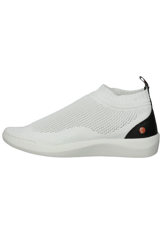 softinos Sneaker Leder Weiß