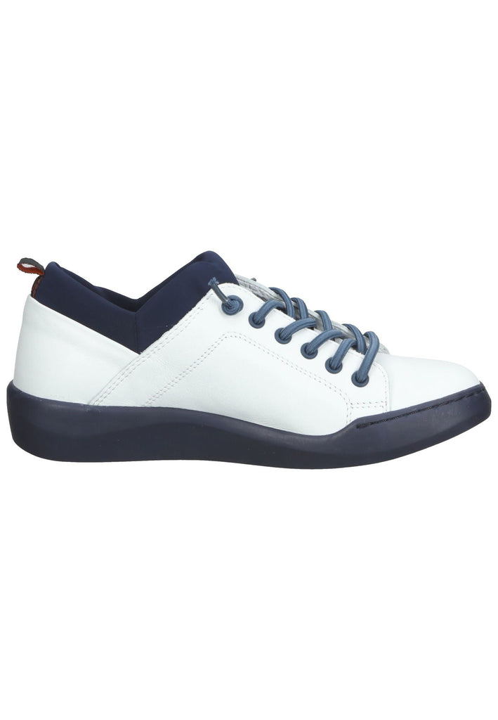 softinos Sneaker Leder Weiß