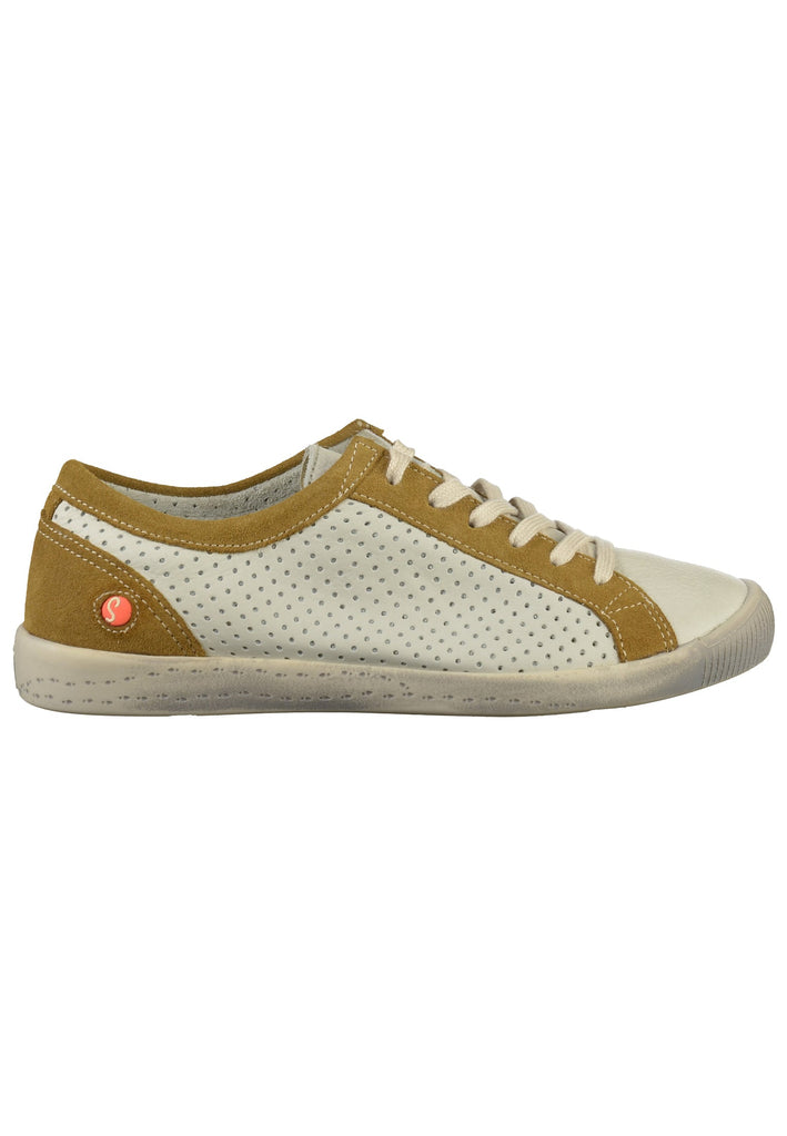 softinos Sneaker Leder Weiß
