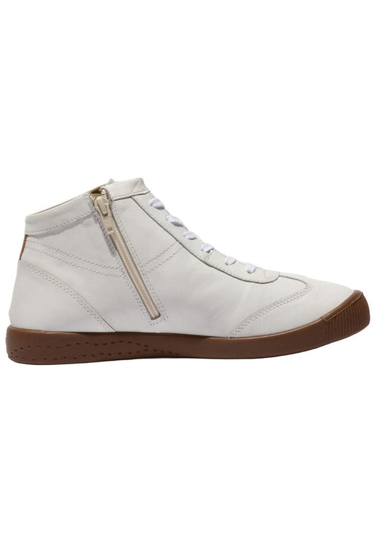 softinos Sneaker Leder Weiß