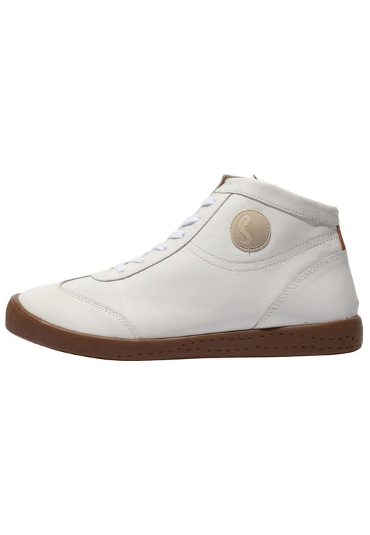 softinos Sneaker Leder Weiß