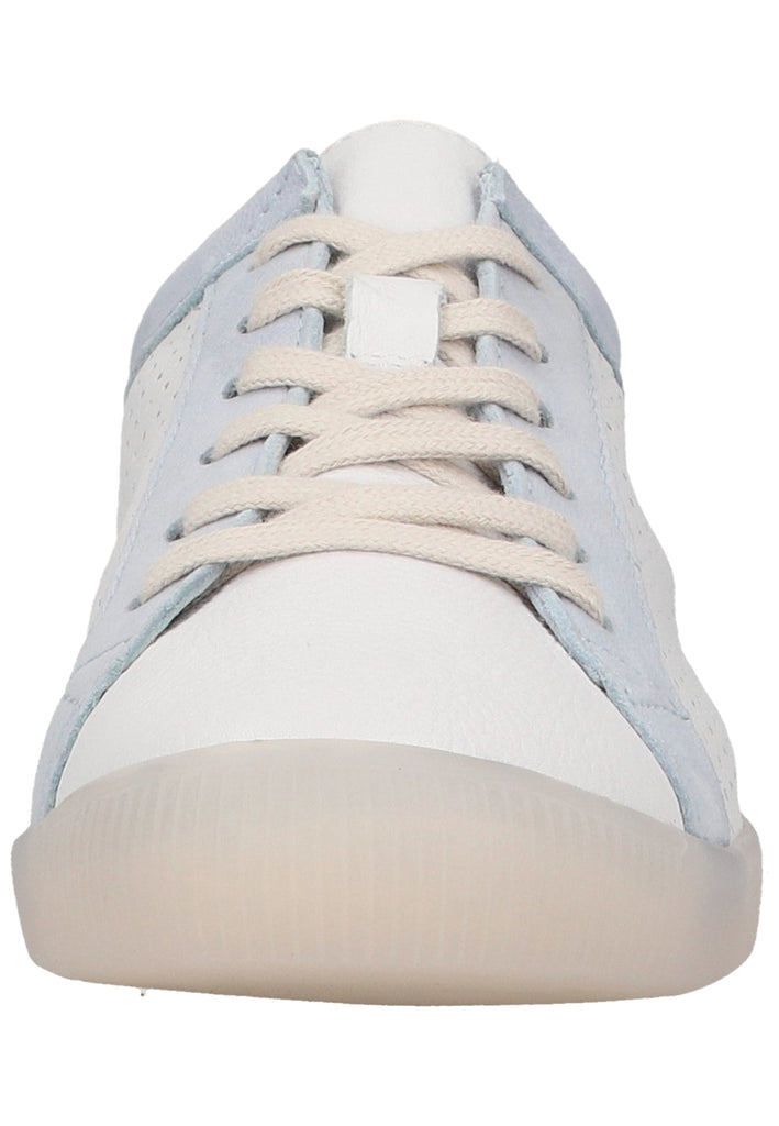 softinos Sneaker Leder Weiß/Blau