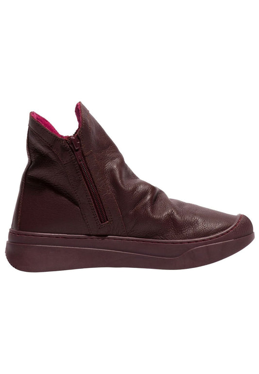 softinos Sneaker Leder Wine