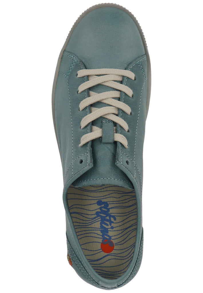 softinos Sneaker Lederimitat Grau