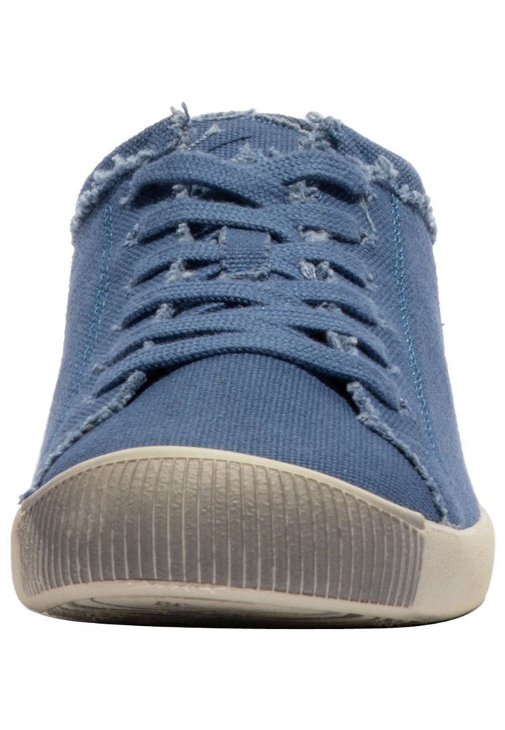 softinos Sneaker Lederimitat/Textil Blau
