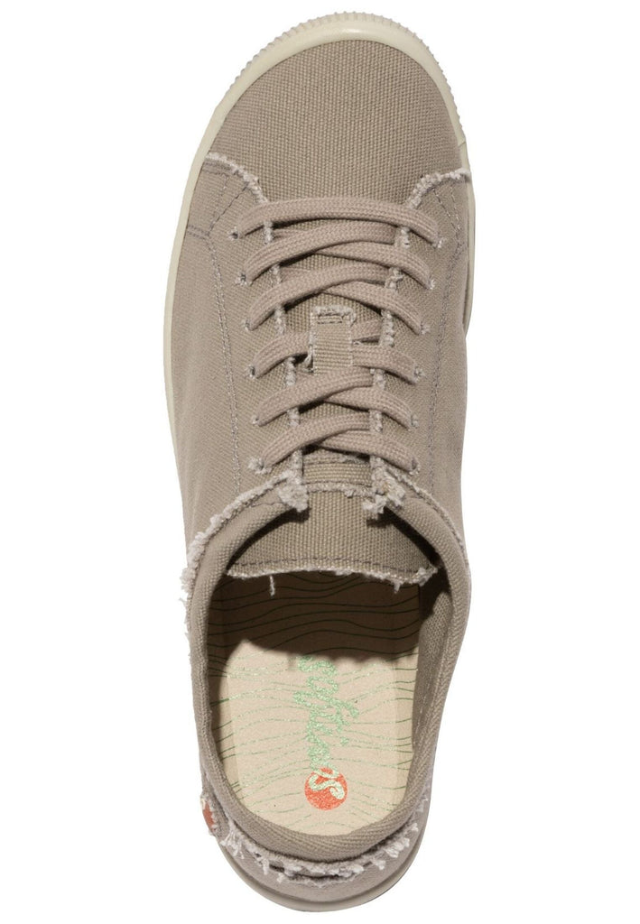 softinos Sneaker Lederimitat/Textil Grau