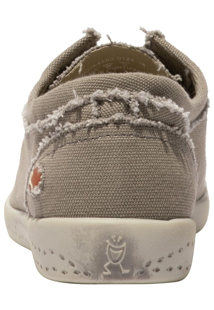 softinos Sneaker Lederimitat/Textil Grau