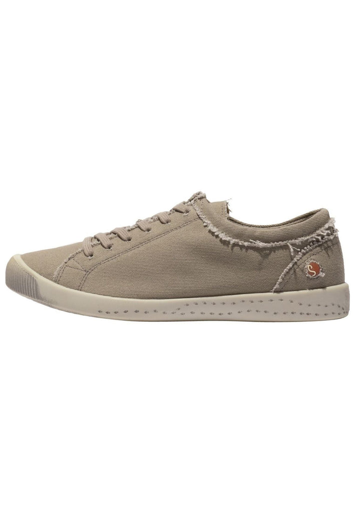 softinos Sneaker Lederimitat/Textil Grau