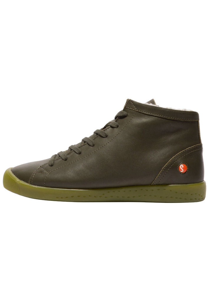 Sneaker softinos Sneaker Leder Army Warmfutter
