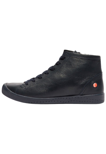 Sneaker softinos Sneaker Leder Navy Warmfutter