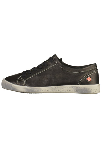 Sneaker softinos Sneaker Leder Schwarz