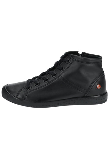 Sneaker softinos Sneaker Leder Schwarz