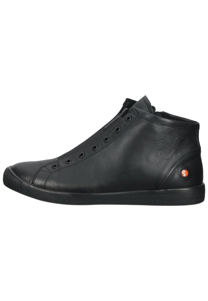 Sneaker softinos Sneaker Leder Schwarz