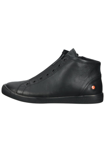 Sneaker softinos Sneaker Leder Schwarz